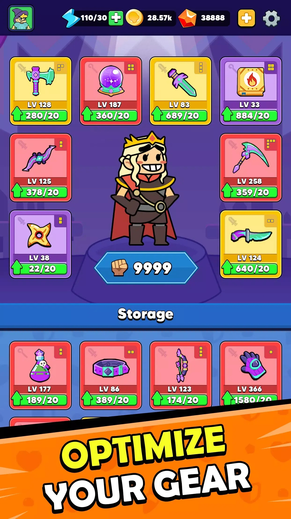 背包狂潮内置菜单最新版本截图1