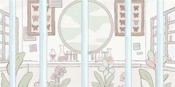 在标本箱中等待羽化