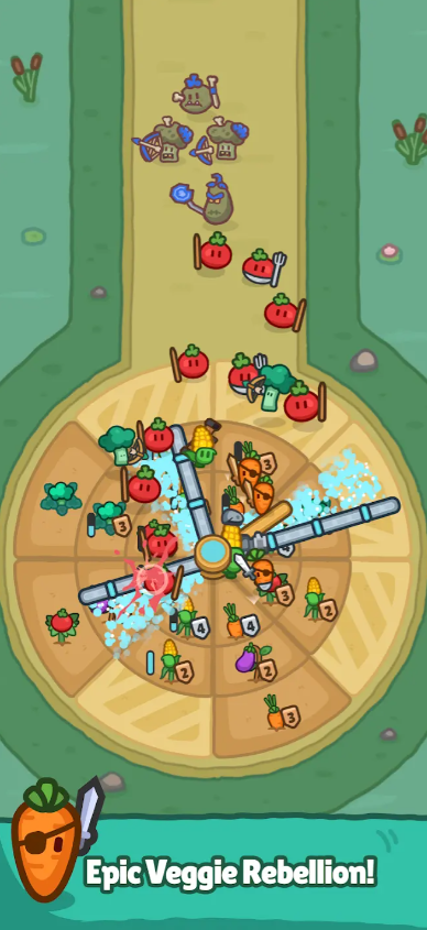 丰收之王农场塔防截图1