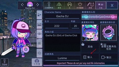 加查黑夜模拟