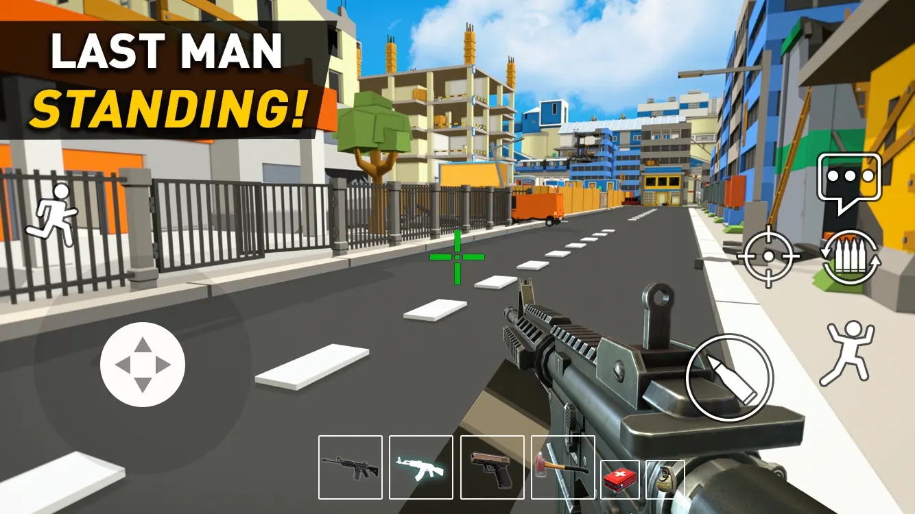 危险区域像素吃鸡截图2