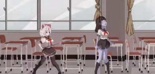 白毛少女大战僵尸最新版本截图1